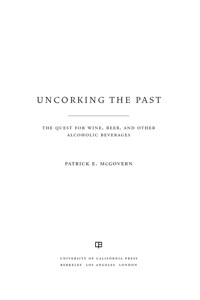 Omslagafbeelding: Uncorking the Past 1st edition 9780520253797