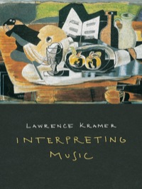 Cover image: Interpreting Music 1st edition 9780520267053