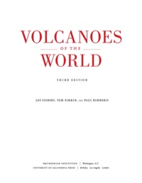 表紙画像: Volcanoes of the World 3rd edition 9780520268777