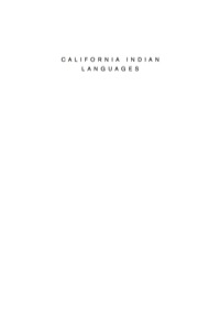 Cover image: California Indian Languages 1st edition 9780520389670