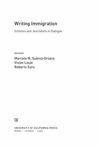 Cover image: Writing Immigration 1st edition 9780520267176