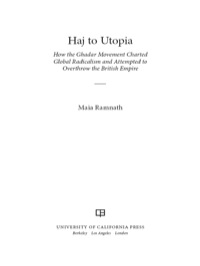 Imagen de portada: Haj to Utopia 1st edition 9780520269545