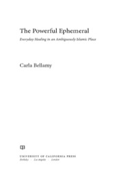 Cover image: The Powerful Ephemeral 1st edition 9780520262805