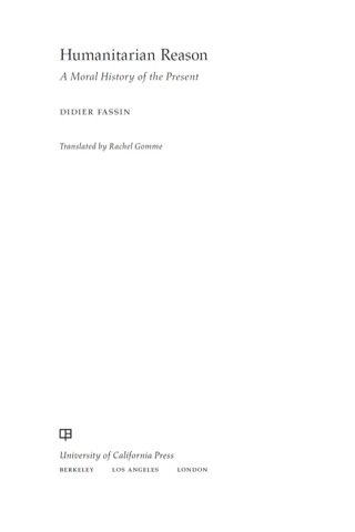 Cover image: Humanitarian Reason 1st edition 9780520271173