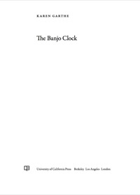 Cover image: The Banjo Clock 1st edition 9780520273160