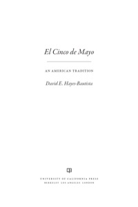 Cover image: El Cinco de Mayo 1st edition 9780520272132
