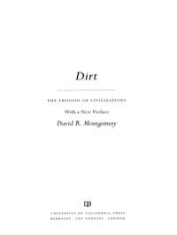 Imagen de portada: Dirt 1st edition 9780520272903