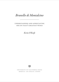 Imagen de portada: Brunello di Montalcino 1st edition 9780520265646