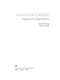 Imagen de portada: Evolution's Wedge 1st edition 9780520274181
