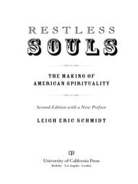 Cover image: Restless Souls 2nd edition 9780520273672