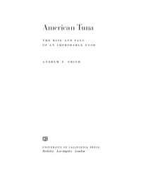 Cover image: American Tuna 1st edition 9780520261846