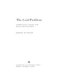 Cover image: The God Problem 1st edition 9780520274280