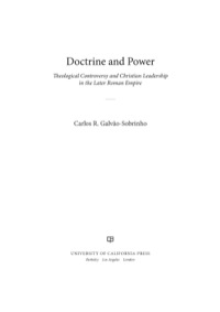 Cover image: Doctrine and Power 1st edition 9780520383166