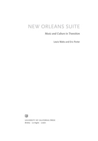 Imagen de portada: New Orleans Suite 1st edition 9780520273887