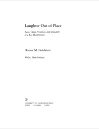 Titelbild: Laughter Out of Place 1st edition 9780520276048