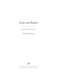 Cover image: Tracks and Shadows 1st edition 9780520232754