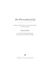 Imagen de portada: The Wherewithal of Life 1st edition 9780520276703