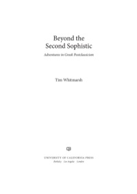 Cover image: Beyond the Second Sophistic 1st edition 9780520276819