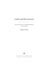 صورة الغلاف: Labor and the Locavore 1st edition 9780520276673