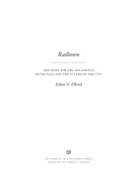 صورة الغلاف: Railtown 1st edition 9780520278264