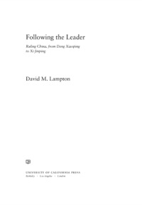 Cover image: Following the Leader 1st edition 9780520281219