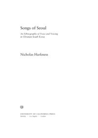 Imagen de portada: Songs of Seoul 1st edition 9780520276529