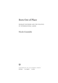 Cover image: Born Out of Place 1st edition 9780520282018