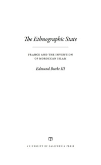 Imagen de portada: The Ethnographic State 1st edition 9780520273818