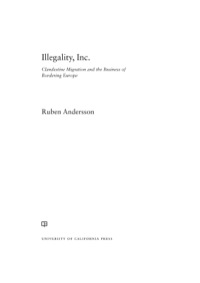 Cover image: Illegality, Inc. 1st edition 9780520282513