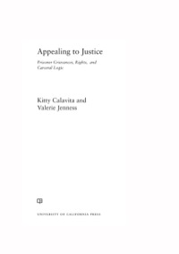 Omslagafbeelding: Appealing to Justice 1st edition 9780520284180