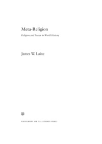 表紙画像: Meta-Religion 1st edition 9780520281370