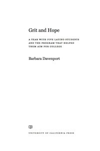 Imagen de portada: Grit and Hope 1st edition 9780520284449