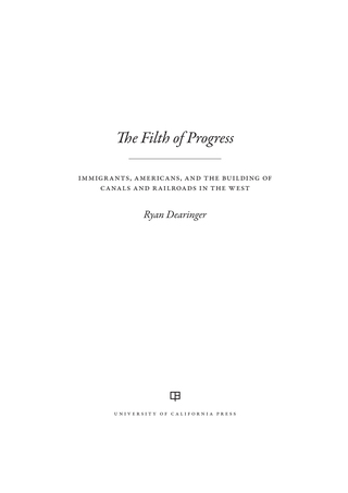 Cover image: The Filth of Progress 1st edition 9780520284593