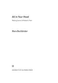 Imagen de portada: All in Your Head 1st edition 9780520285217