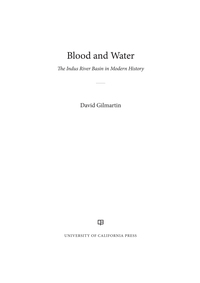 Cover image: Blood and Water 1st edition 9780520355538
