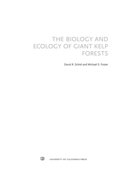 Imagen de portada: The Biology and Ecology of Giant Kelp Forests 1st edition 9780520278868