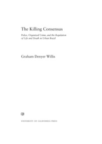 Imagen de portada: The Killing Consensus 1st edition 9780520285712