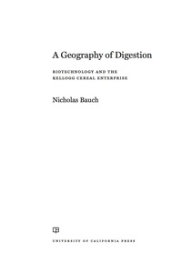 Titelbild: A Geography of Digestion 1st edition 9780520285804
