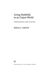Cover image: Living Faithfully in an Unjust World 1st edition 9780520285835