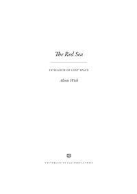 Cover image: The Red Sea 1st edition 9780520285910