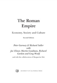 Cover image: The Roman Empire 2nd edition 9780520285989