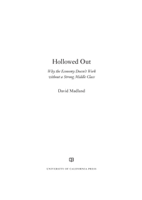 Cover image: Hollowed Out 1st edition 9780520286528