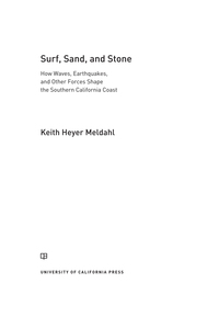 表紙画像: Surf, Sand, and Stone 1st edition 9780520318397