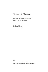 表紙画像: States of Disease 1st edition 9780520278219