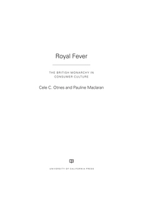 Cover image: Royal Fever 1st edition 9780520273658