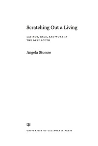 Imagen de portada: Scratching Out a Living 1st edition 9780520287211