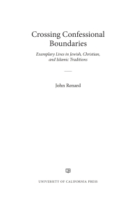 Imagen de portada: Crossing Confessional Boundaries 1st edition 9780520287914