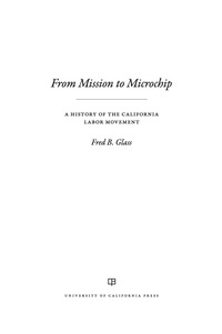صورة الغلاف: From Mission to Microchip 1st edition 9780520288409