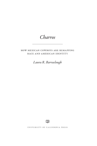 Imagen de portada: Charros 1st edition 9780520289123