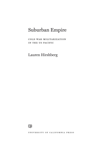 Cover image: Suburban Empire 1st edition 9780520289154